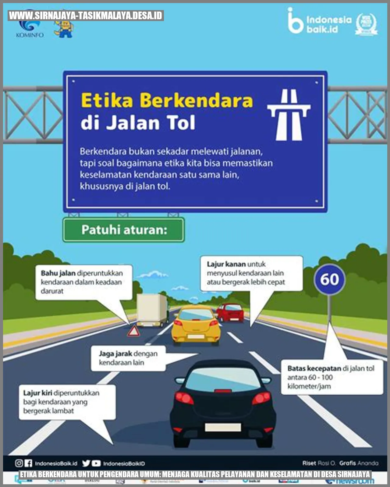 Etika Berkendara untuk Pengendara Umum: Menjaga Kualitas Pelayanan dan Keselamatan di Desa sirnajaya