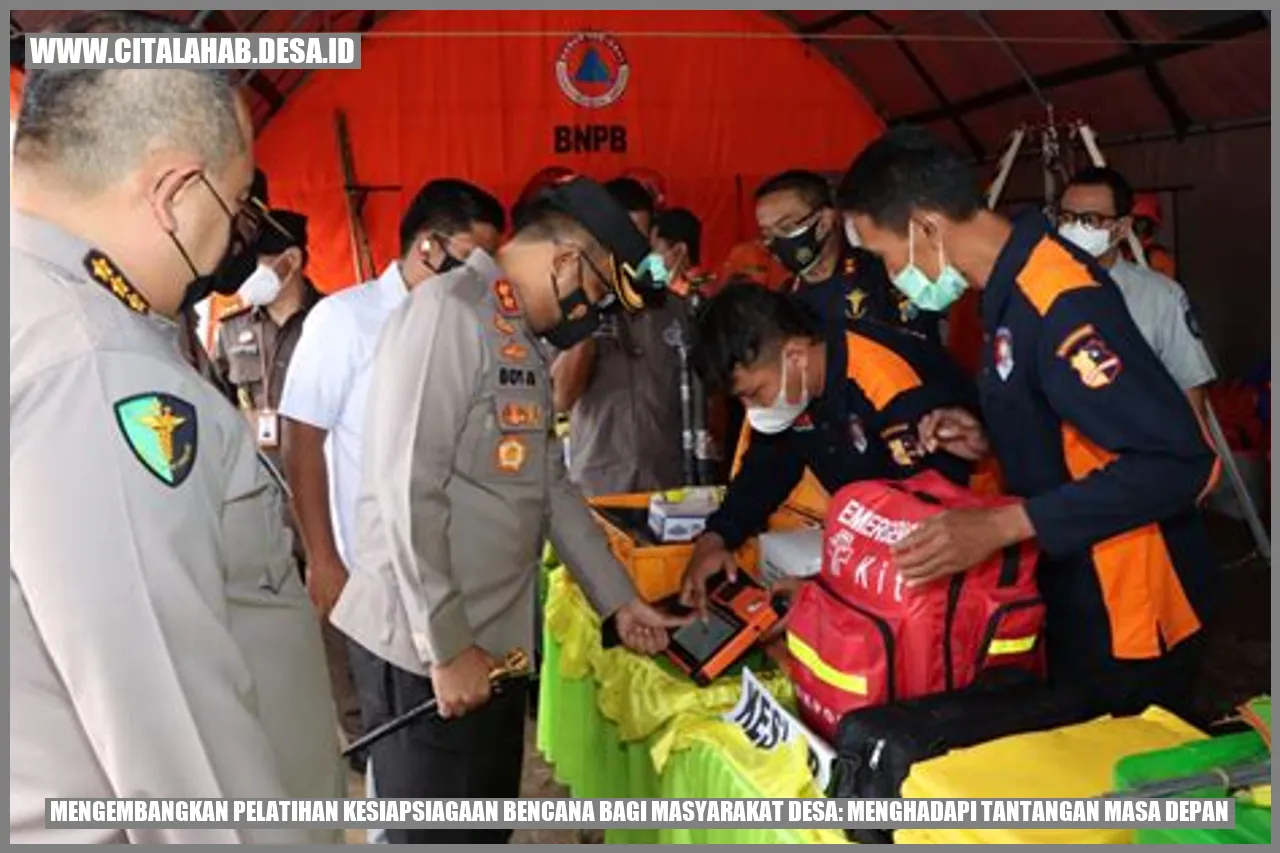 Mengembangkan Pelatihan Kesiapsiagaan Bencana