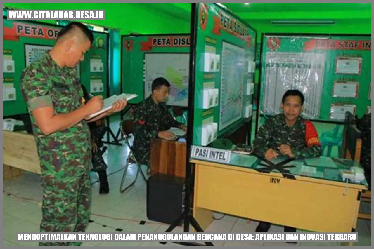 Pemantauan dan Peringatan Dini Bencana