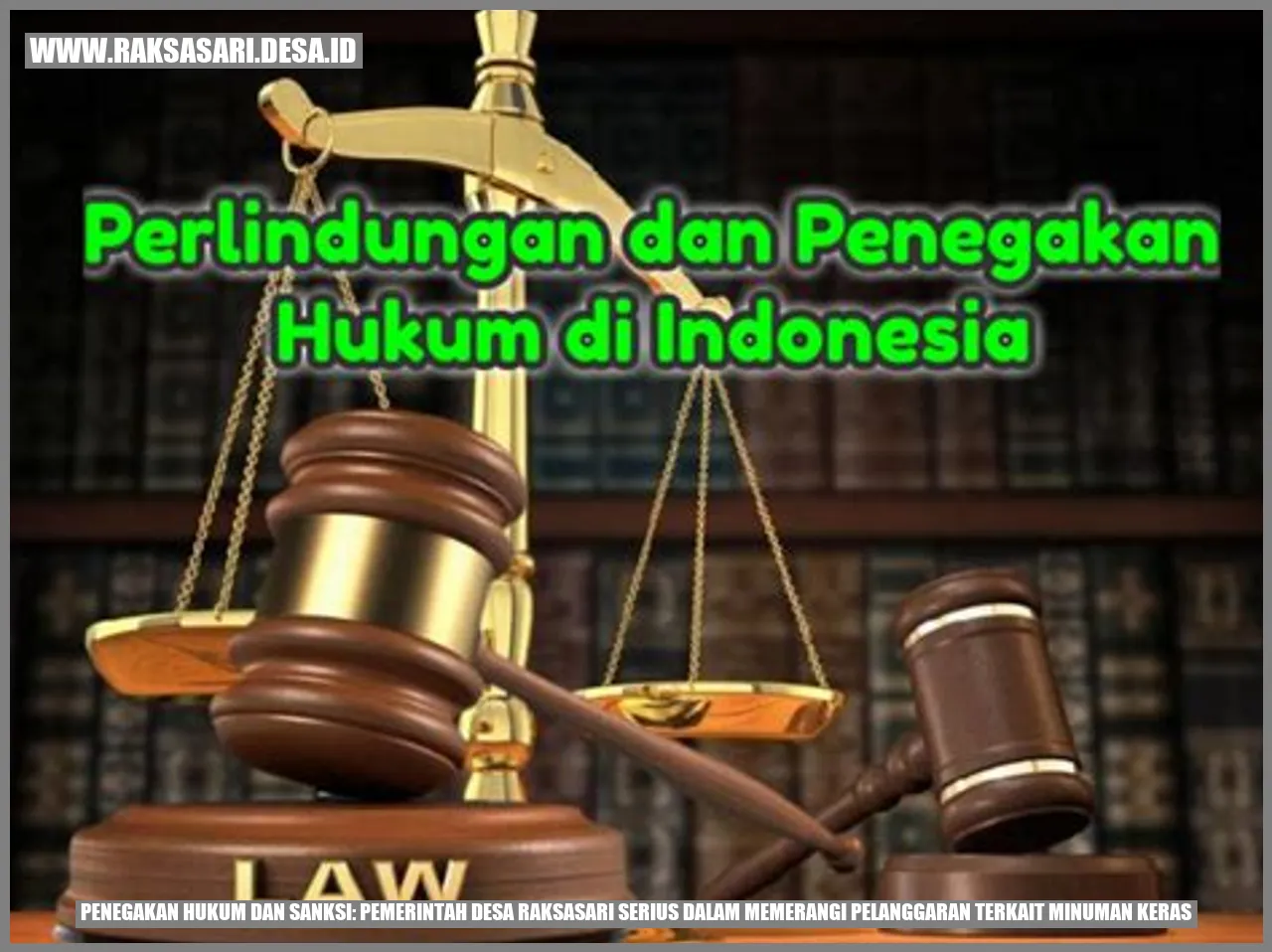 Gambar Penegakan Hukum dan Sanksi