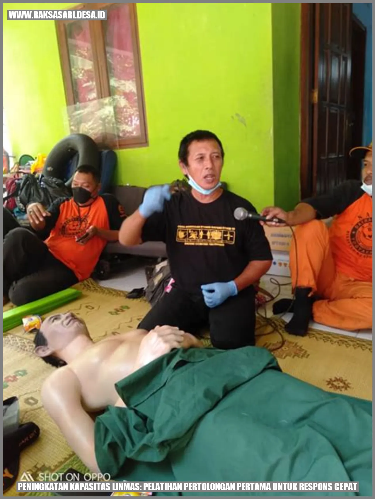 Pelatihan Pertolongan Pertama untuk Linmas