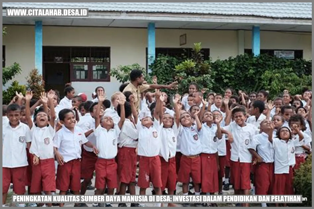 Sumber Daya Manusia di Desa