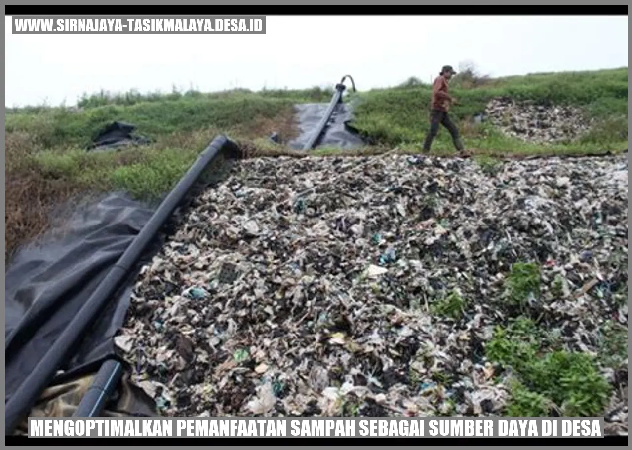Sampah di Desa