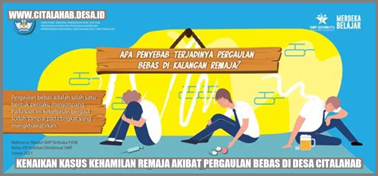 Kenaikan Kasus Kehamilan Remaja akibat Pergaulan Bebas di Desa Citalahab