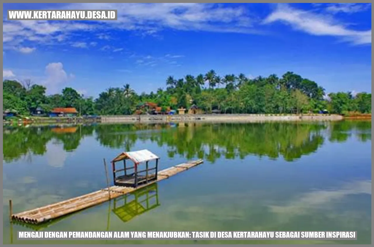 Gambar Tasik di Desa Kertarahayu