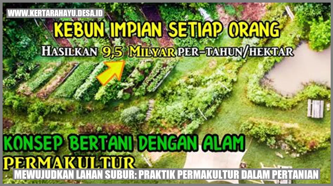 Mewujudkan Lahan Subur: Praktik Permakultur dalam Pertanian