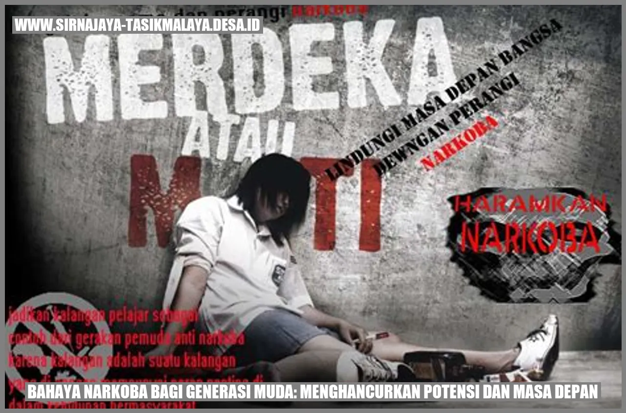 Bahaya Narkoba bagi Generasi Muda: Menghancurkan Potensi dan Masa Depan
