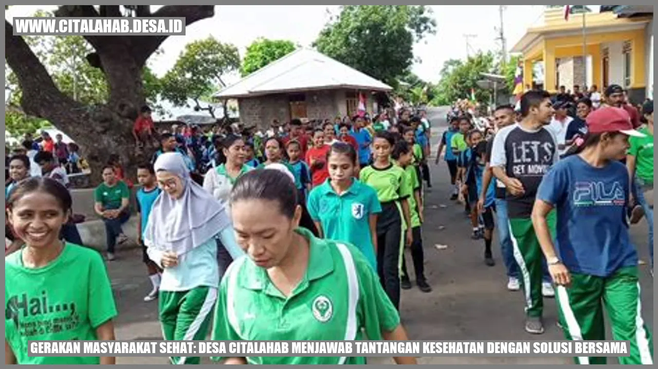 Gambar Gerakan Masyarakat Sehat: Desa citalahab Menjawab Tantangan Kesehatan dengan Solusi Bersama