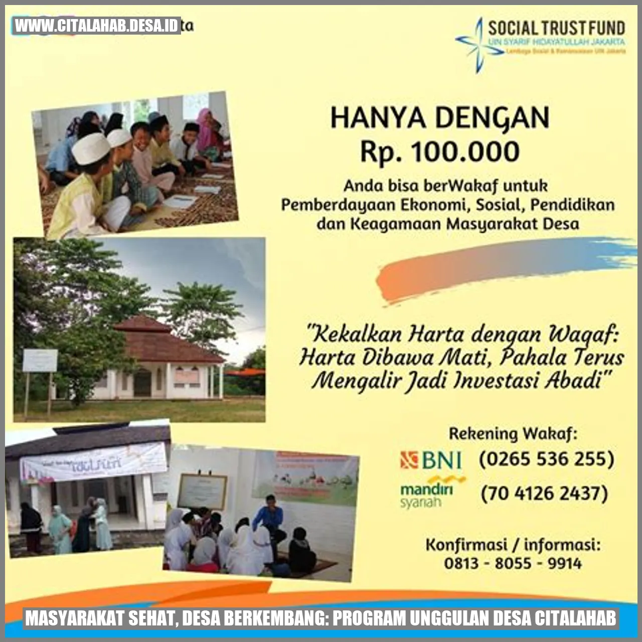 Masyarakat Sehat Desa Citalahab